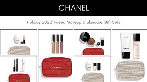 chanel gift set makeup|Chanel holiday gift sets 2022.